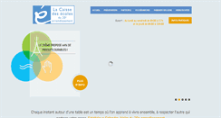 Desktop Screenshot of caissedesecoles20.com